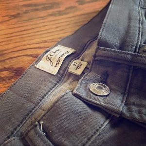 J Crew Grey Toothpick Jeans